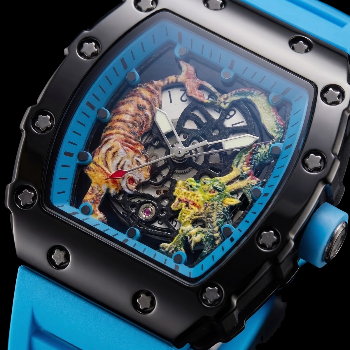 Mythos Black Chrome Sky Blue