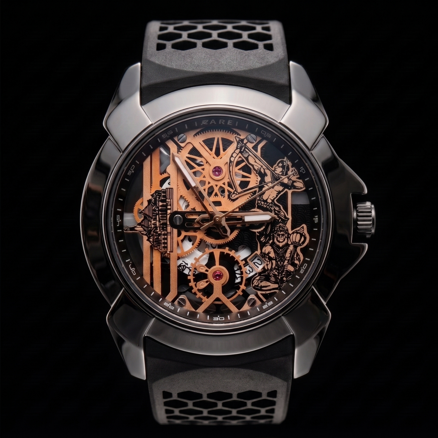 Raghunandan Black With Silicone Black S