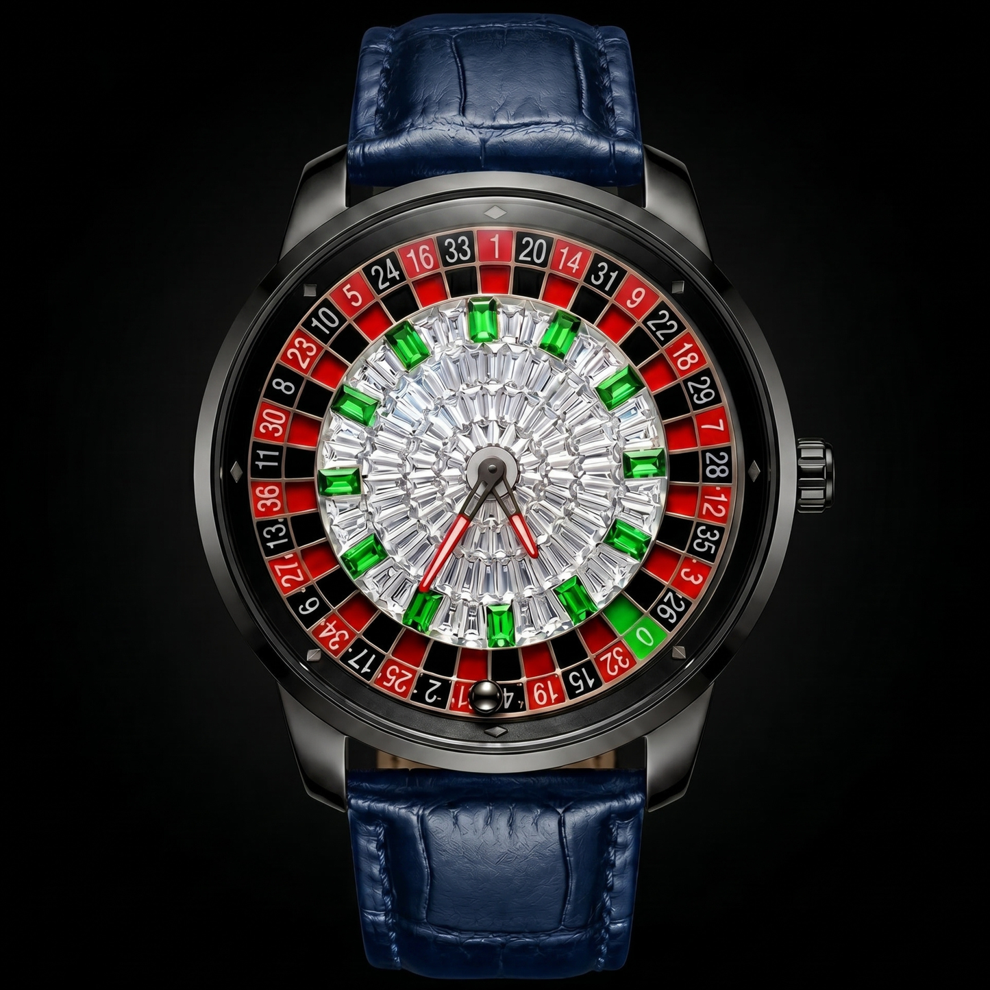 Casino V2 DIAMOND BLACK BLUE S