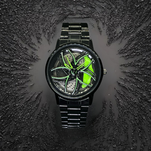PORSCHE 911 with GREEN brakes calibrators | Gyro Watch