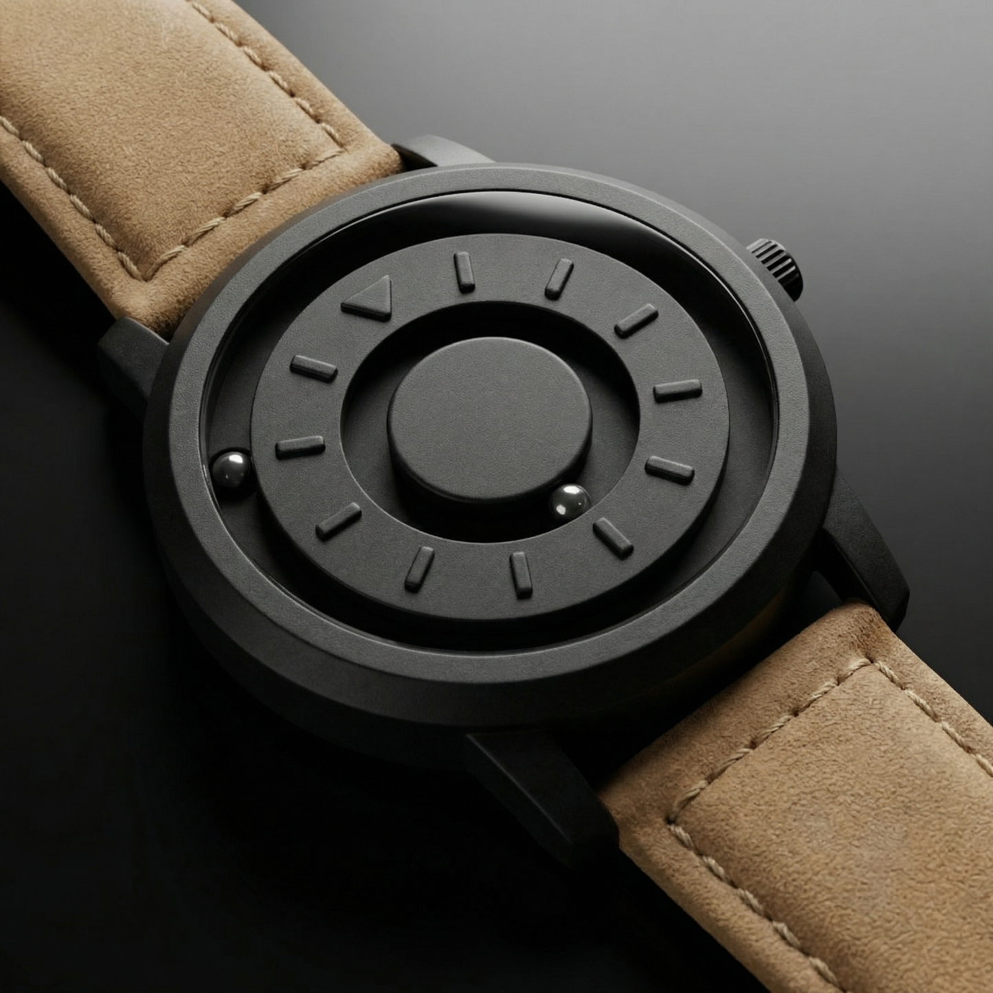 Magneto M Dusty Brown Suede