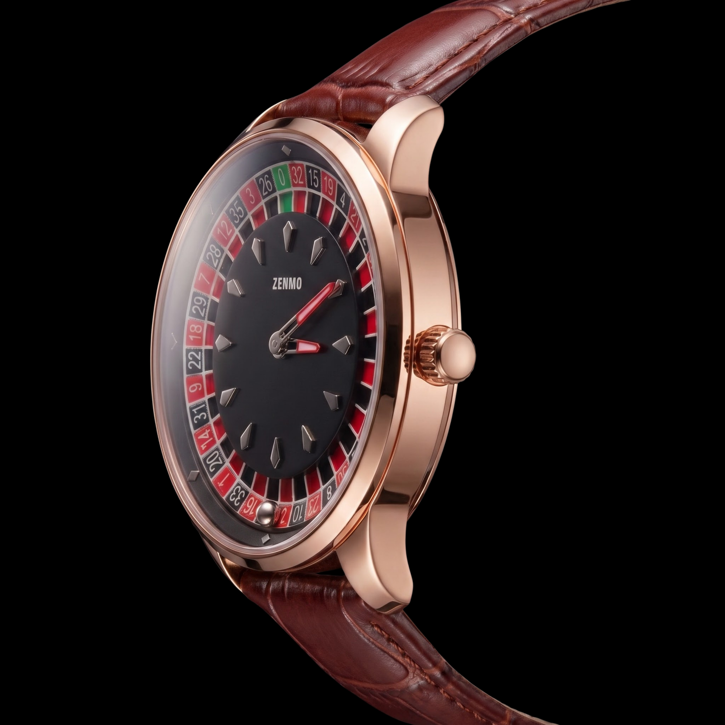 Casino Rose Gold With Brown S