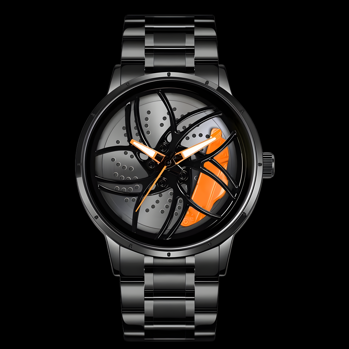 PORSCHE 718 with ORANGE brakes calibrators | Gyro Watch