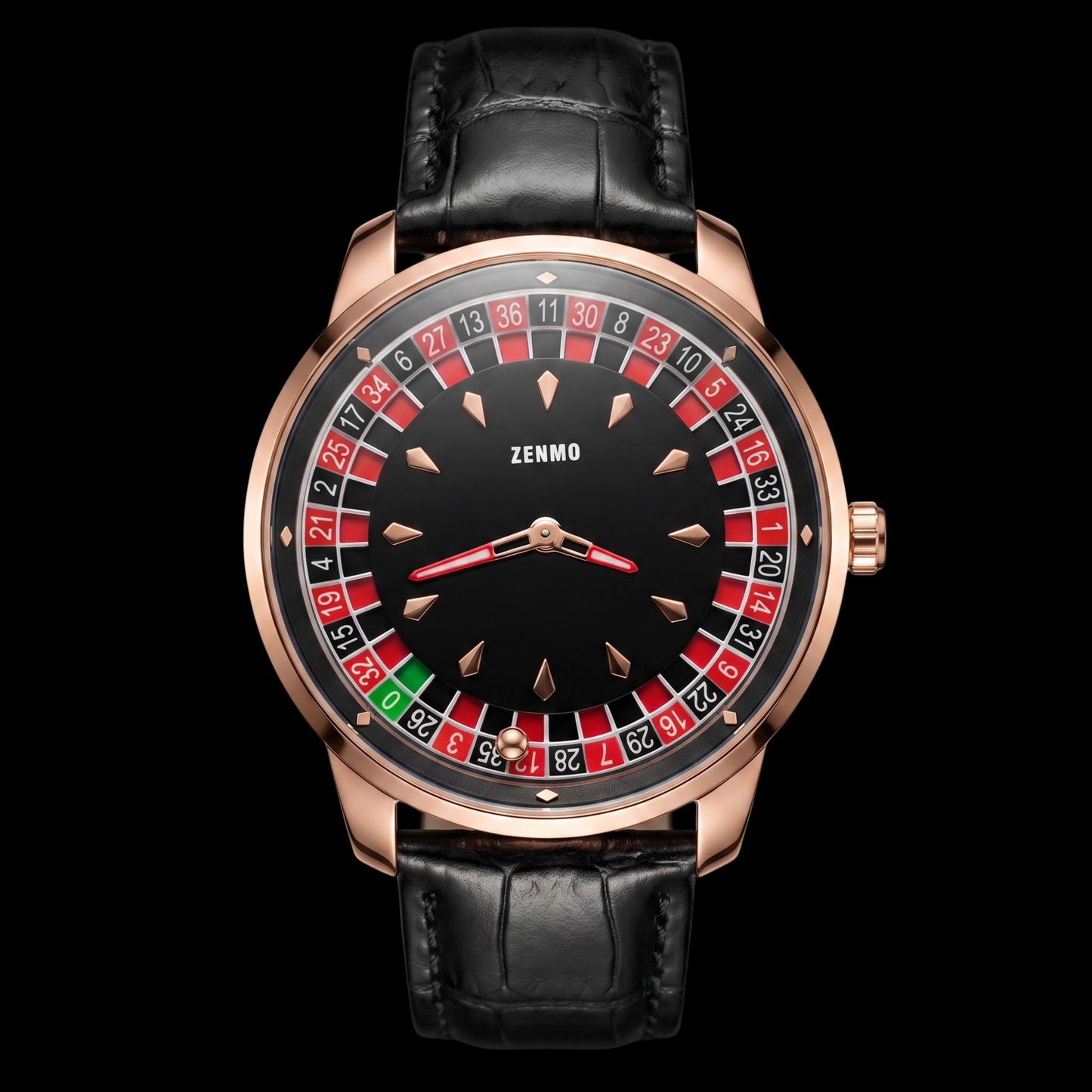 Casino Rose Gold With Black S