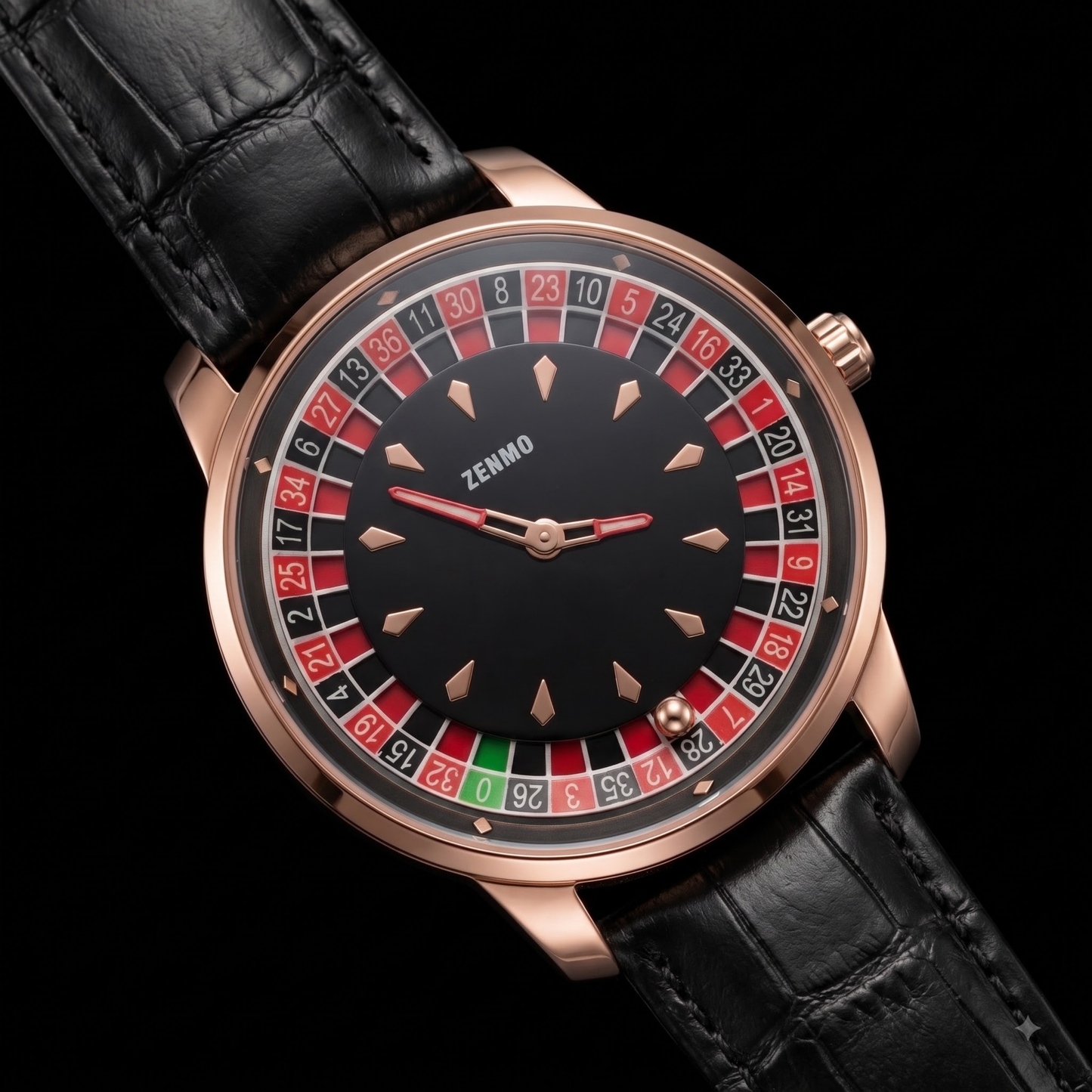 Casino Rose Gold With Black S