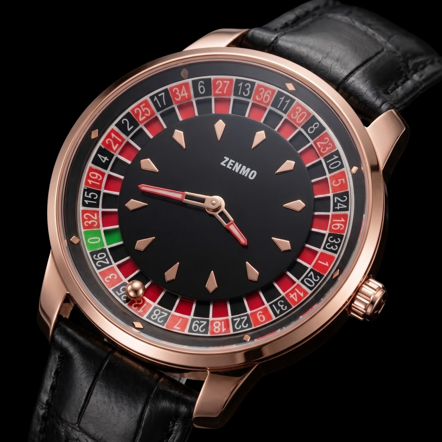 Casino Rose Gold With Black S
