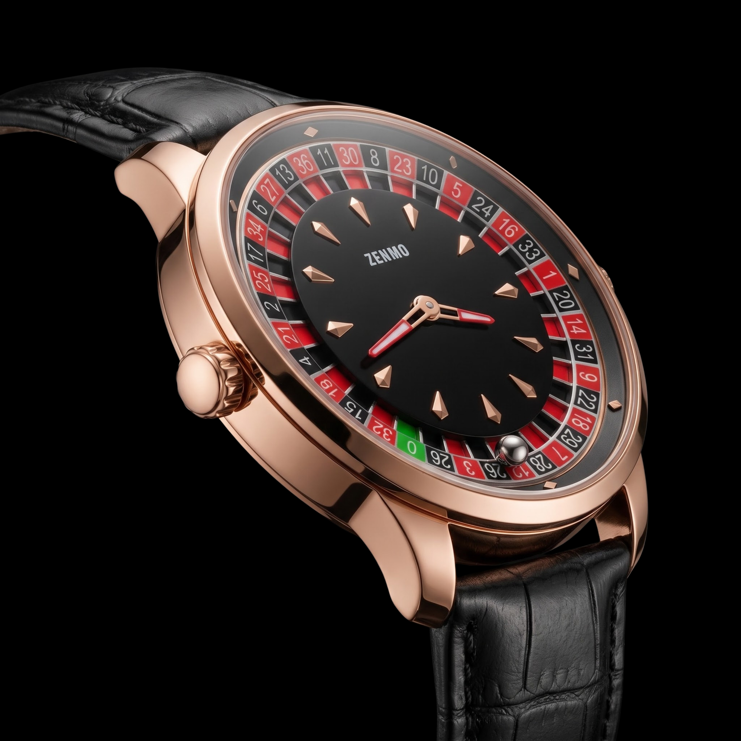 Casino Rose Gold With Black S