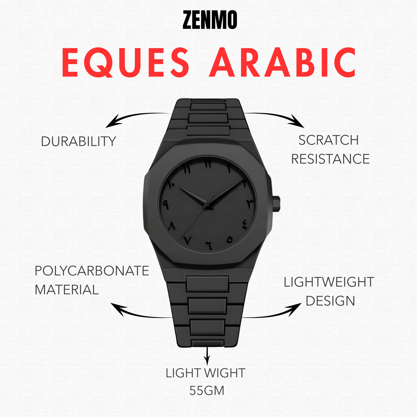 EQUES ARABIC ALL BLACK
