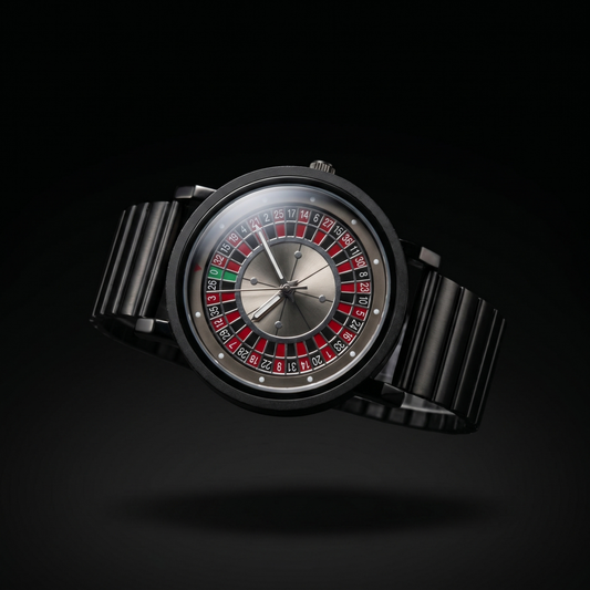 ROULETTE Grey With Black