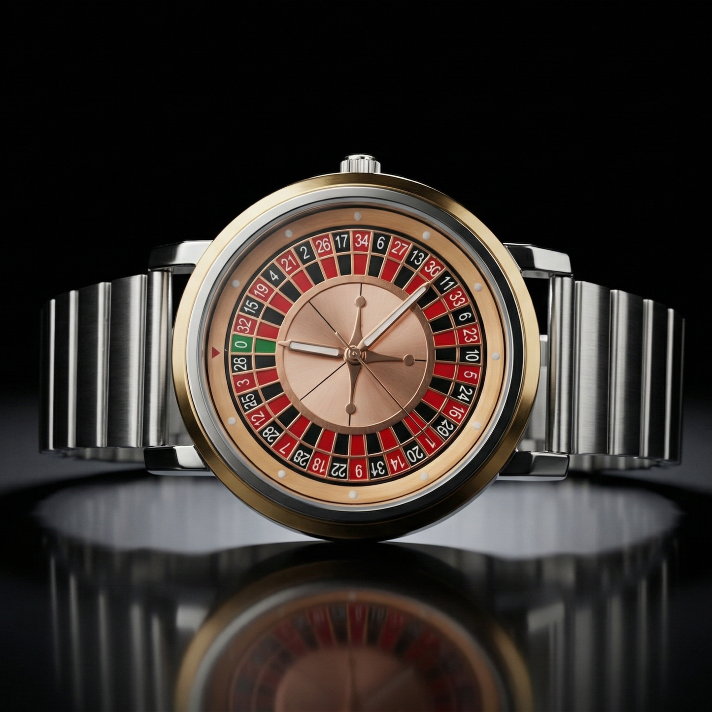 ROULETTE Gold With Silver