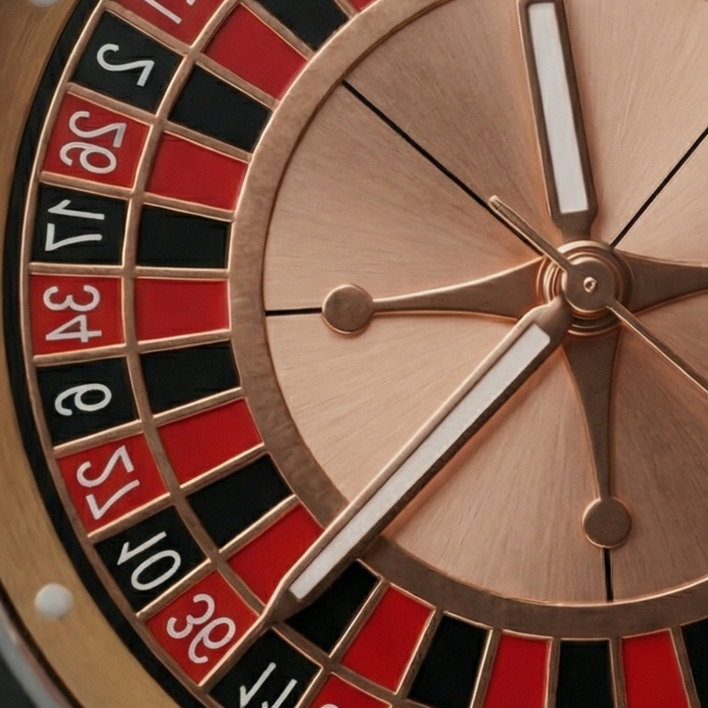 ROULETTE Gold With Silver