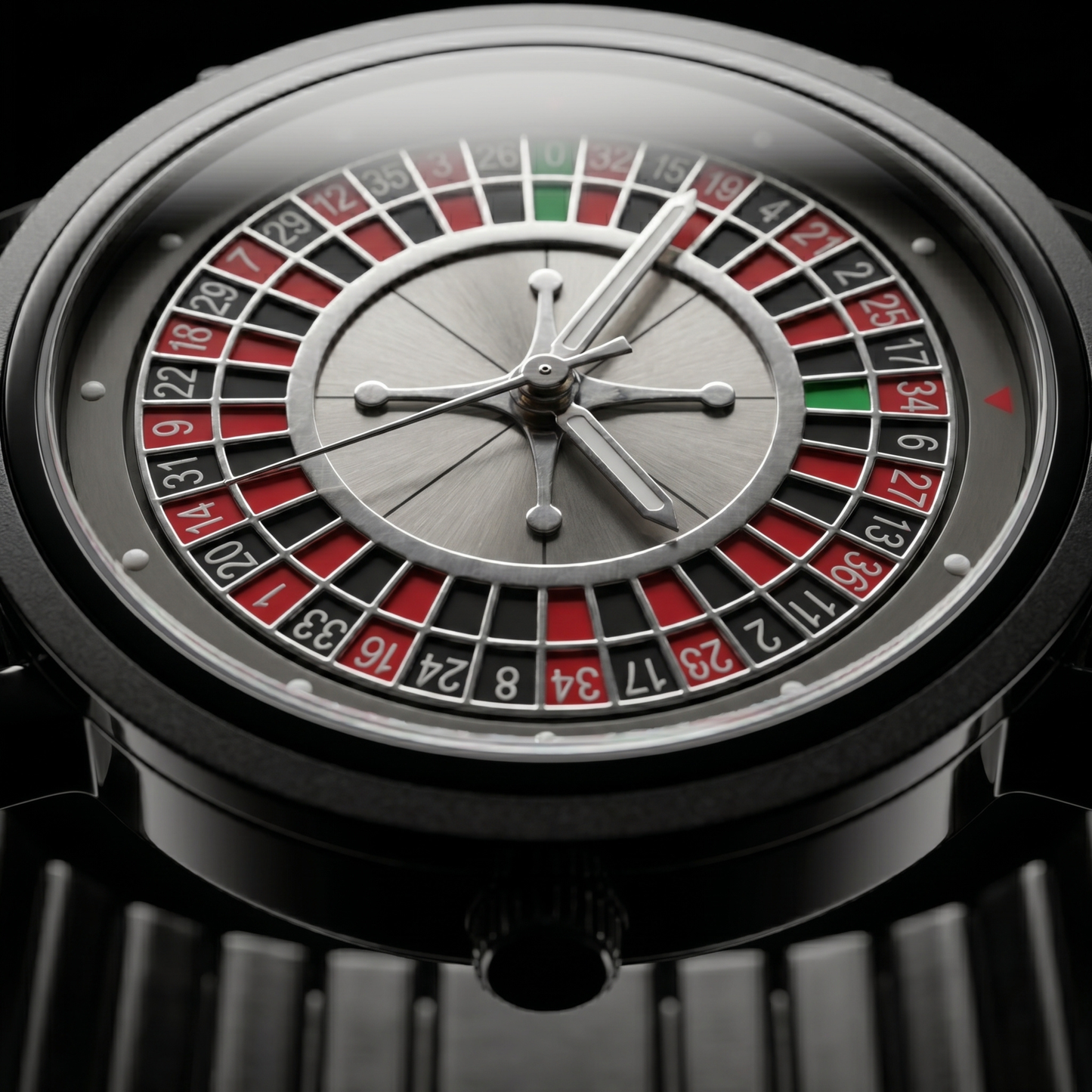 ROULETTE Grey With Black
