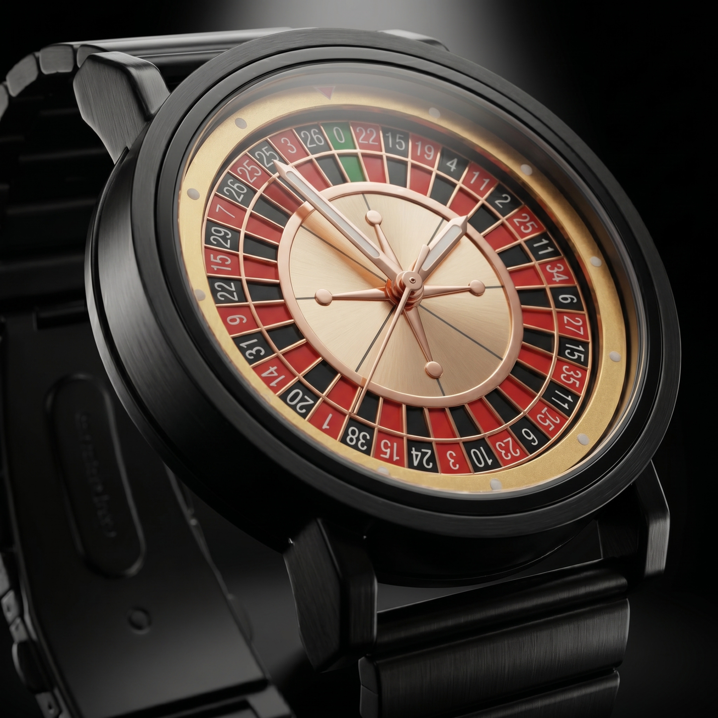 ROULETTE Gold All Black