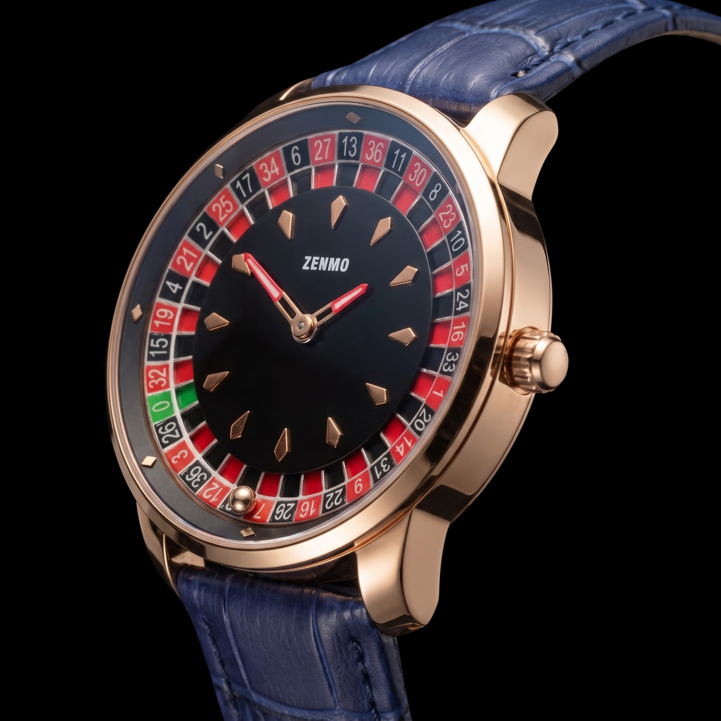 Casino Rose Gold With Blue S