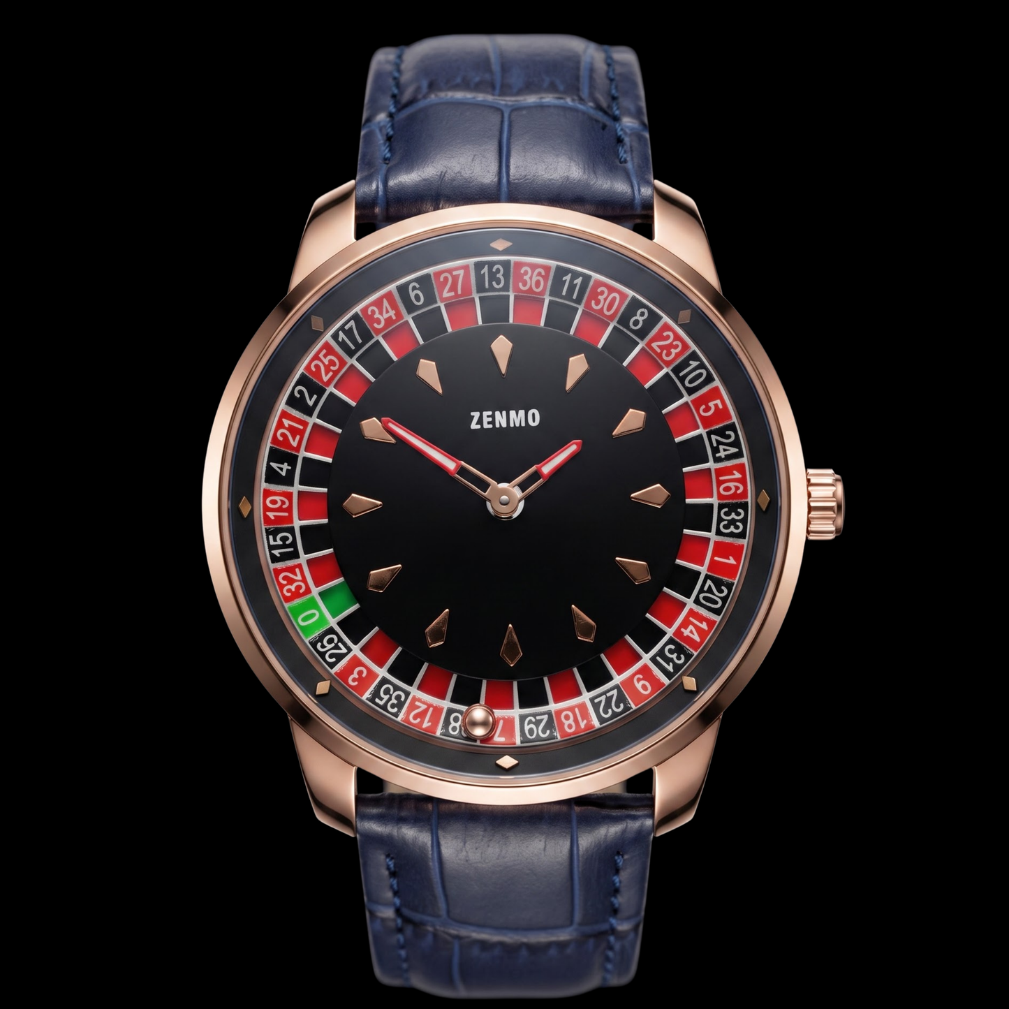 Casino Rose Gold With Blue S