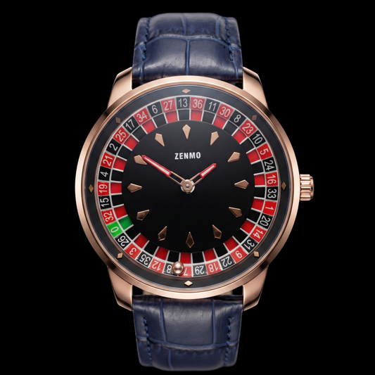 Casino Rose Gold With Blue S