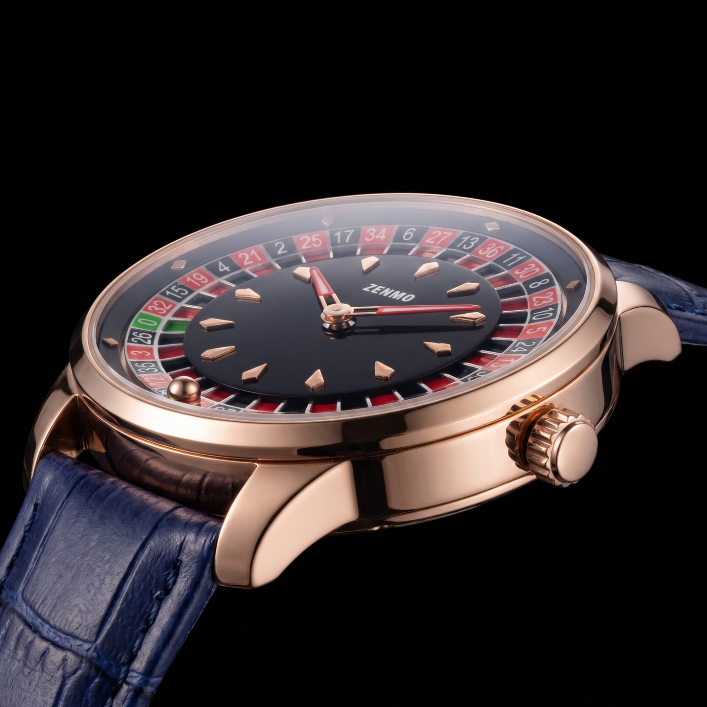 Casino Rose Gold With Blue S