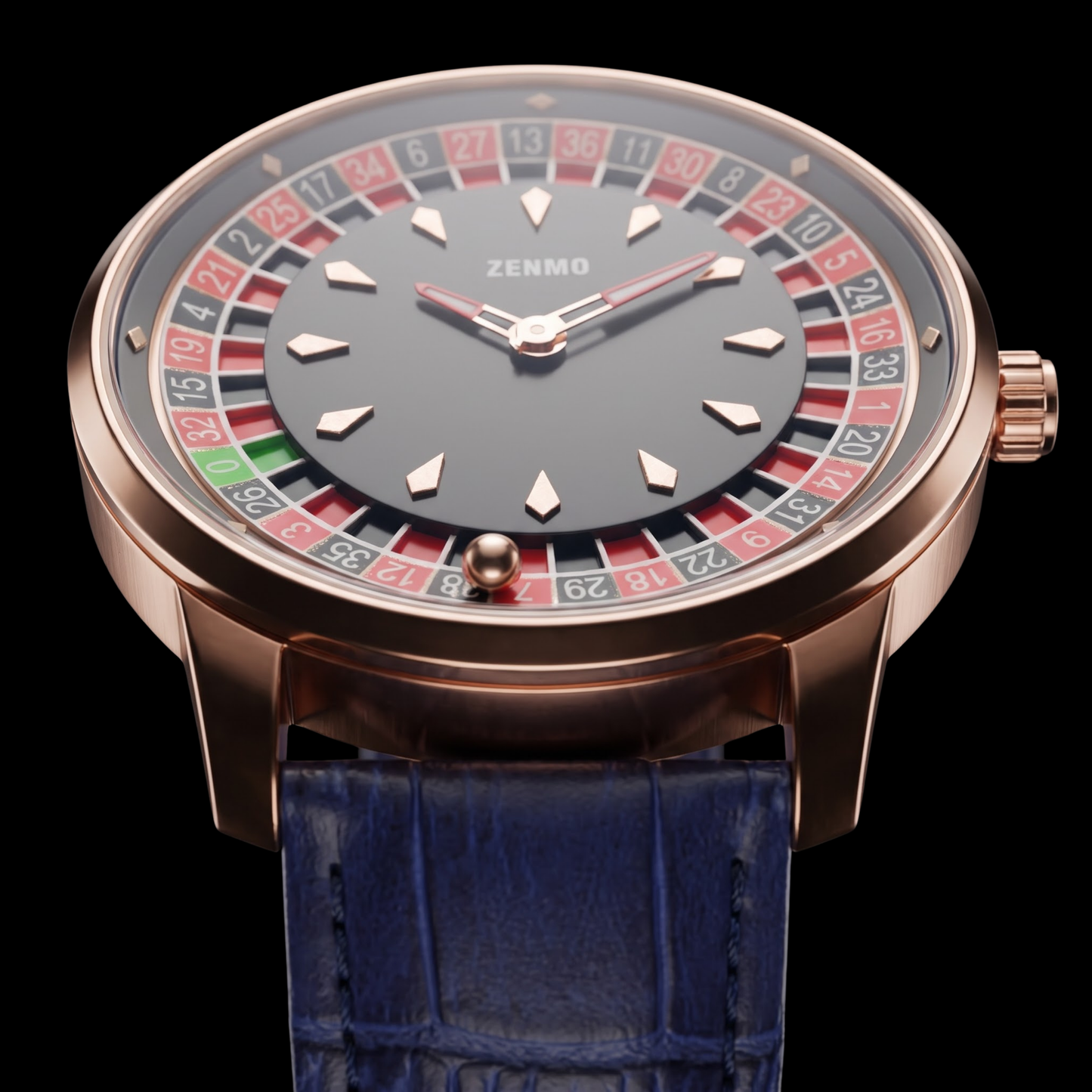 Casino Rose Gold With Blue S