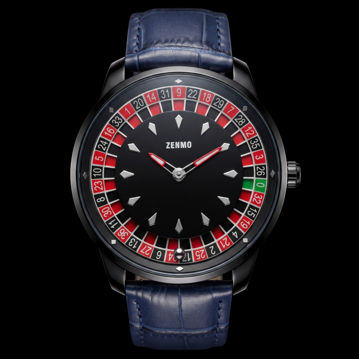 Casino Black With Blue S