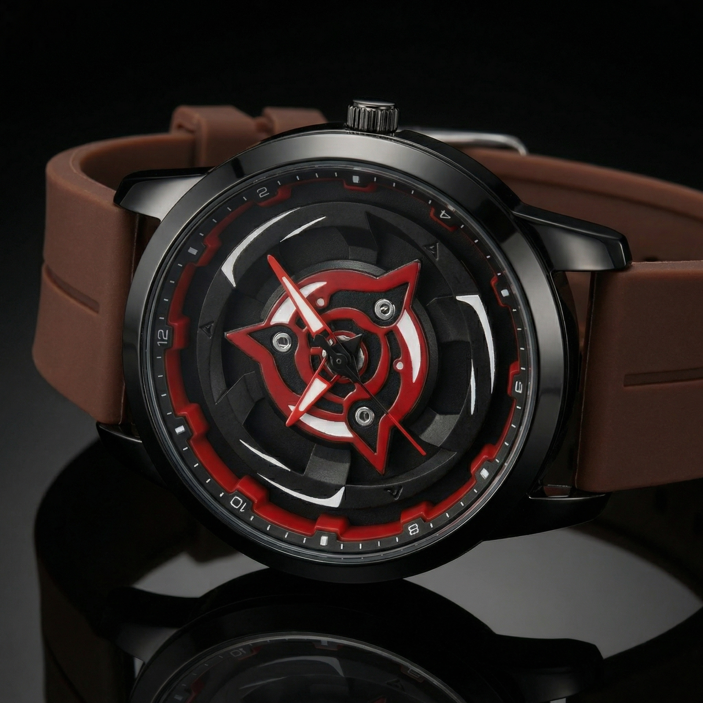 Sharingan Brown Silico Red