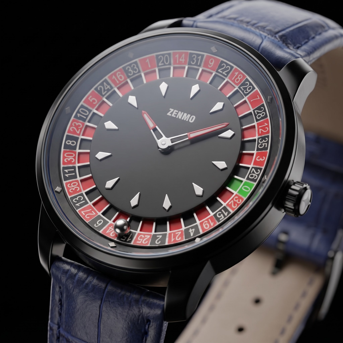 Casino Black With Blue S