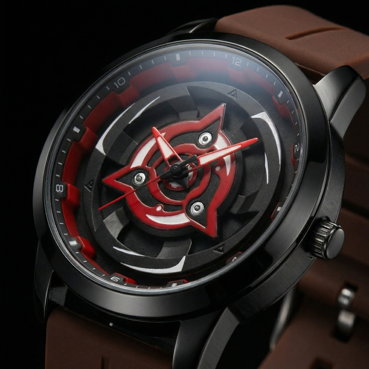 Sharingan Brown Silico Red