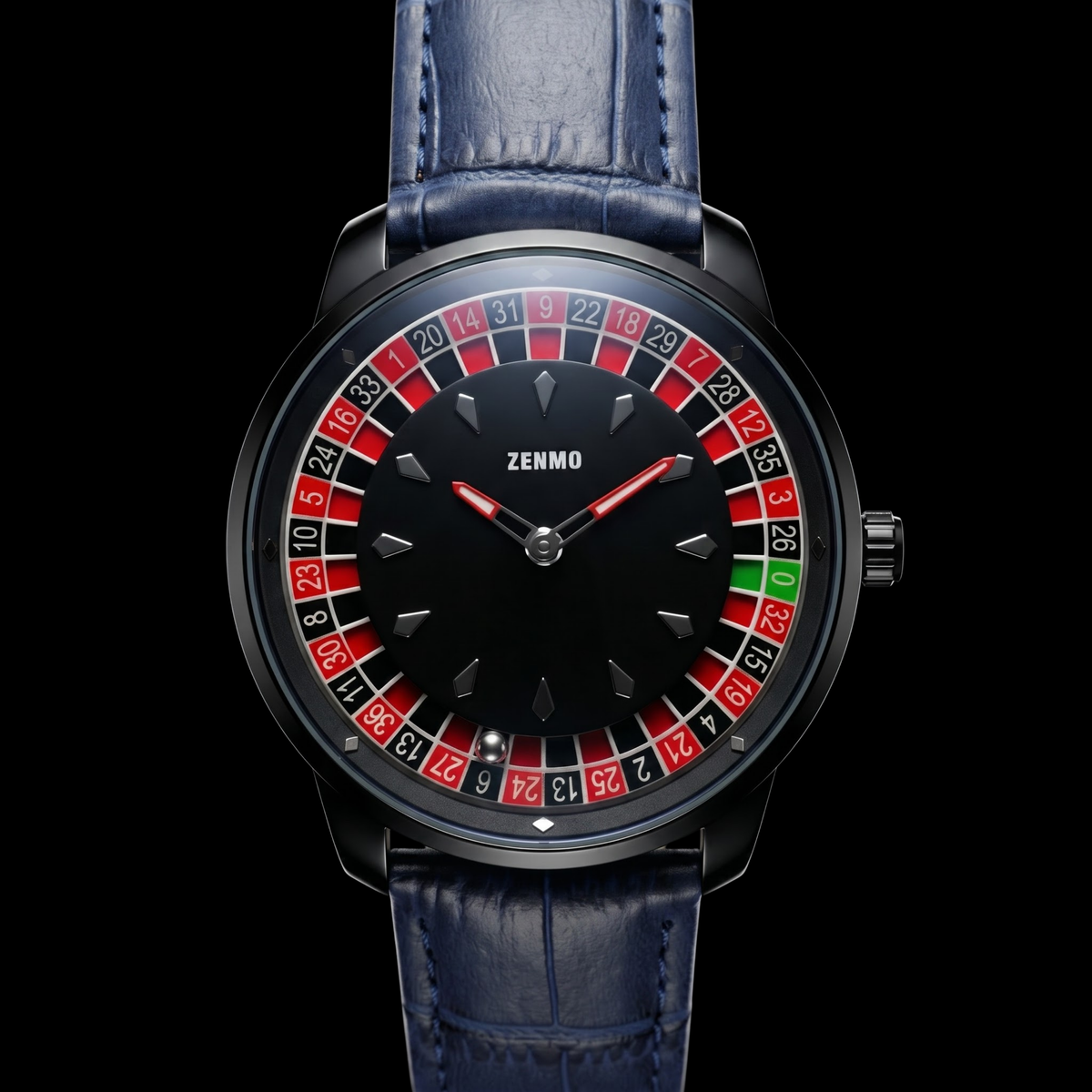 Casino Black With Blue S