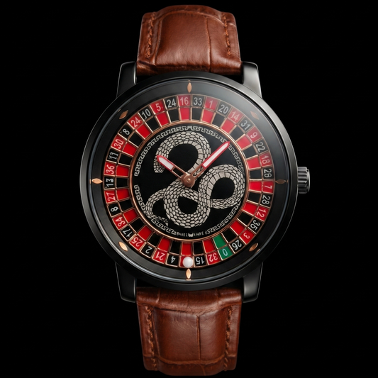 Casino Snake Black Brown S