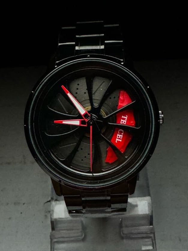MUSTANG with RED brakes calibrators | Gyro Watch