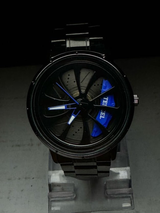MUSTANG with BLUE brakes calibrators | Gyro Watch