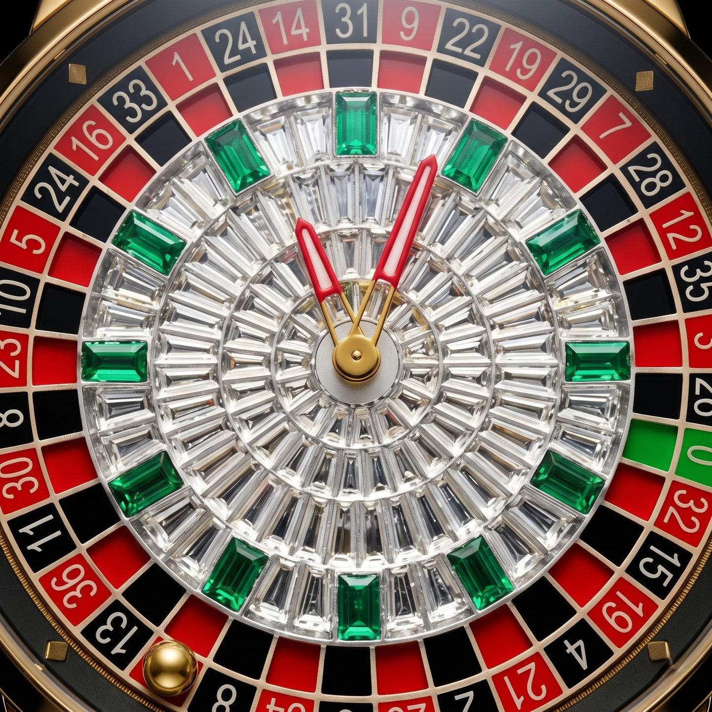 Casino Metal Diamond Gold