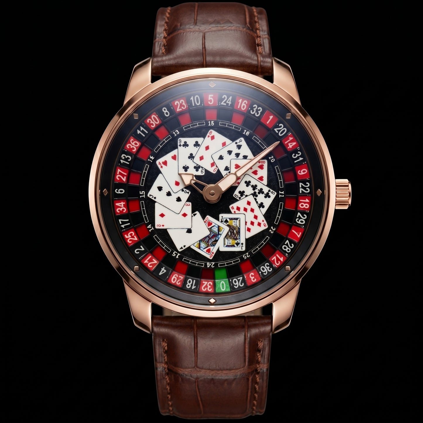 Casino V2 Poker Rose Gold Brown S
