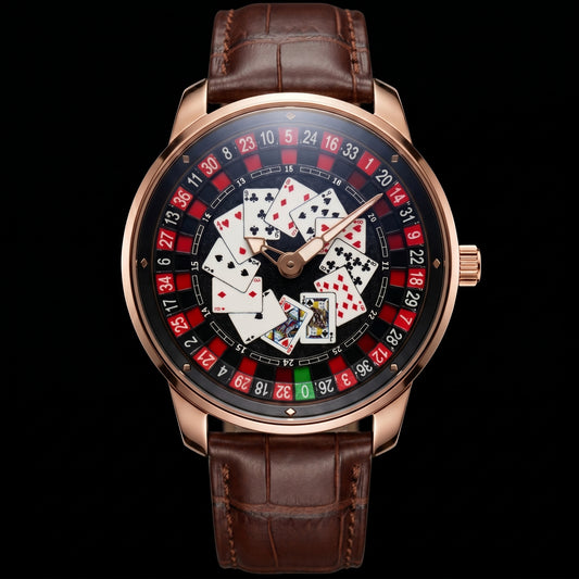 Casino V2 Poker Rose Gold Brown S