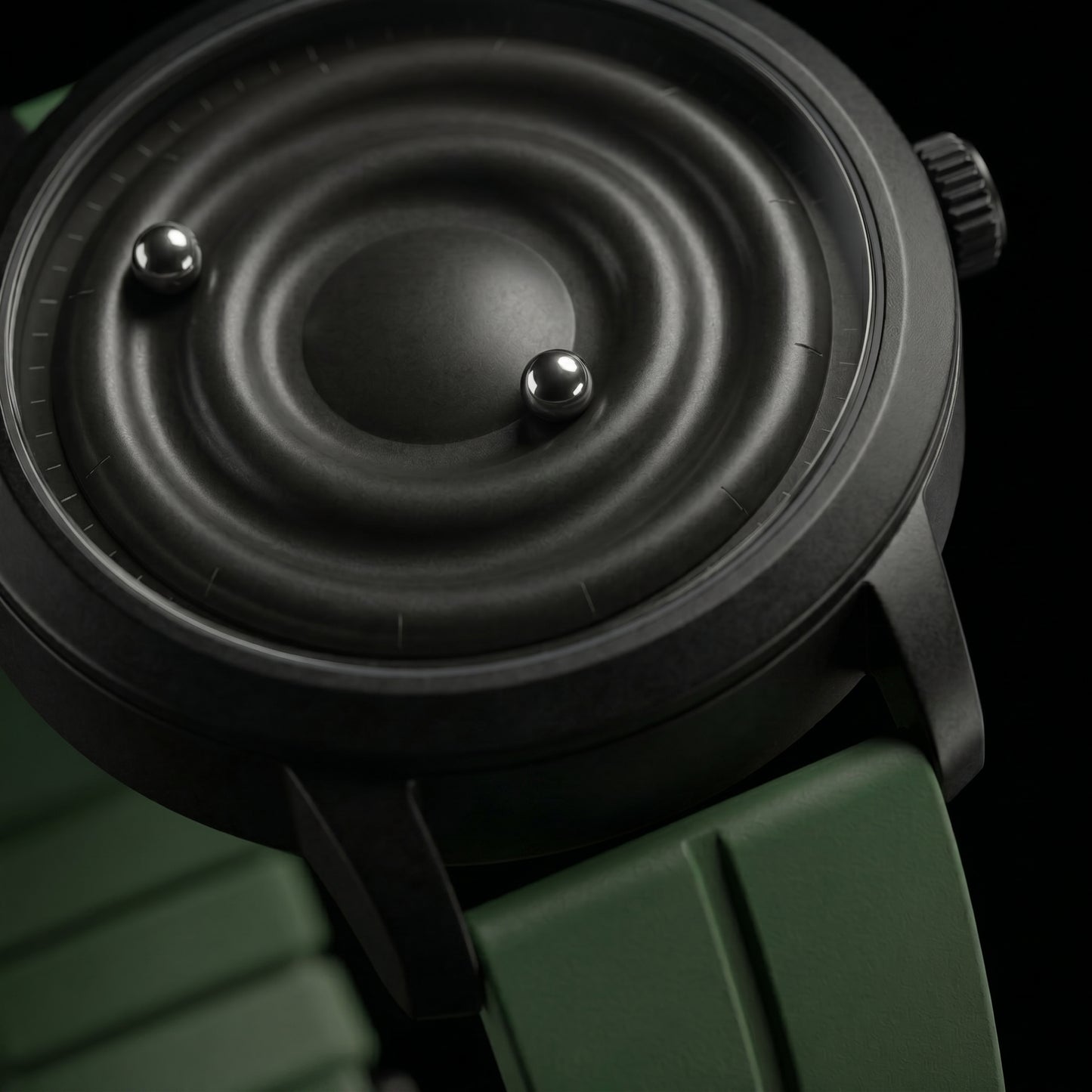 Magneto M Glass Green Watch Classic