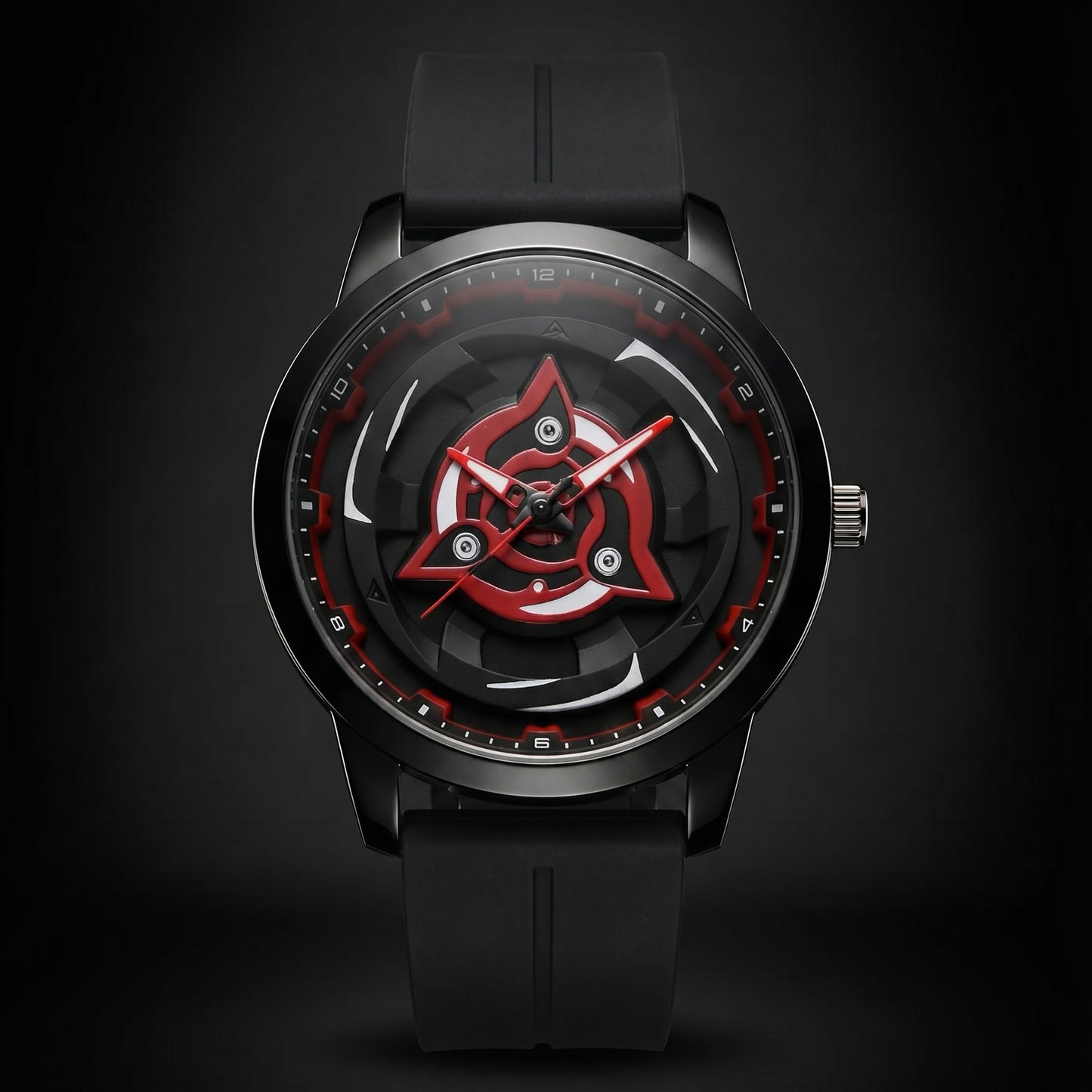 Sharingan Black Silico Red