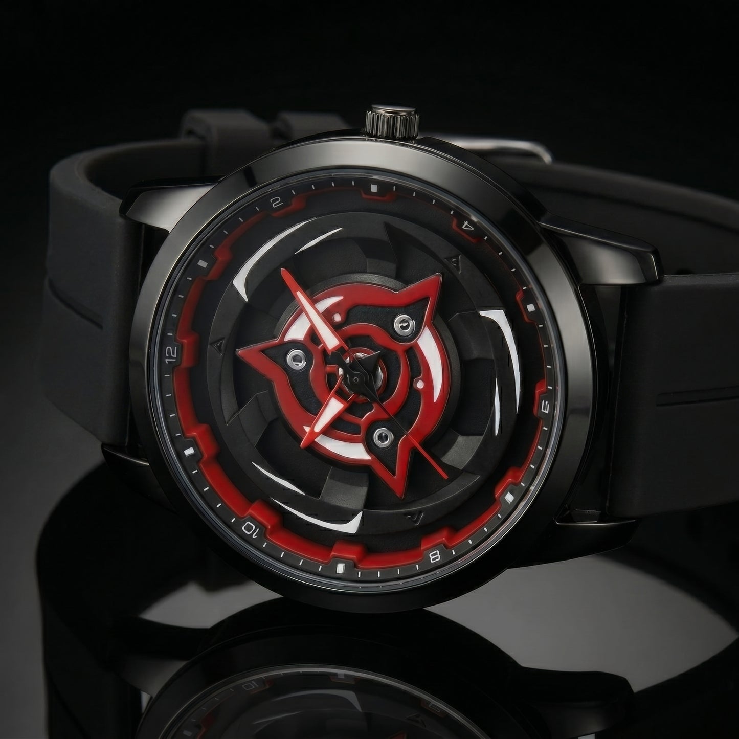 Sharingan Black Silico Red