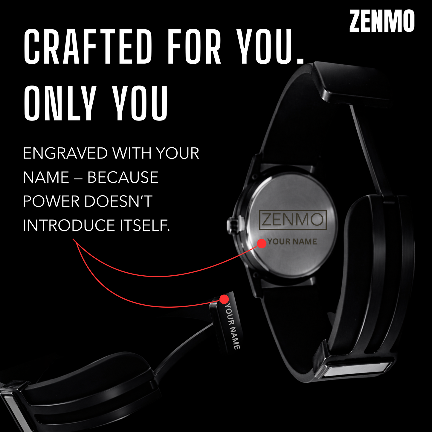 Magneto Metal Silver Watch