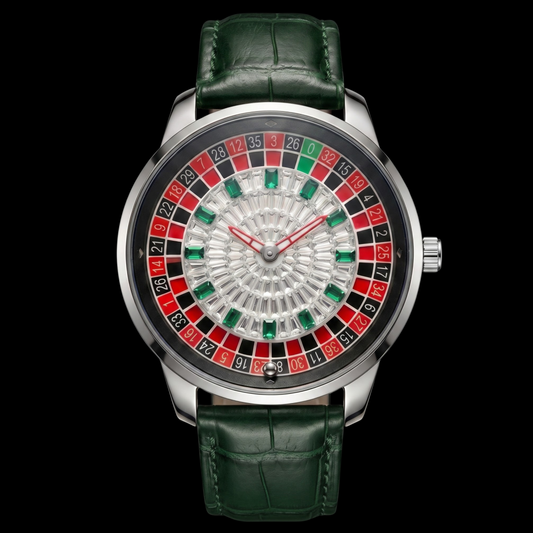 Casino Diamond Chrome With Green S